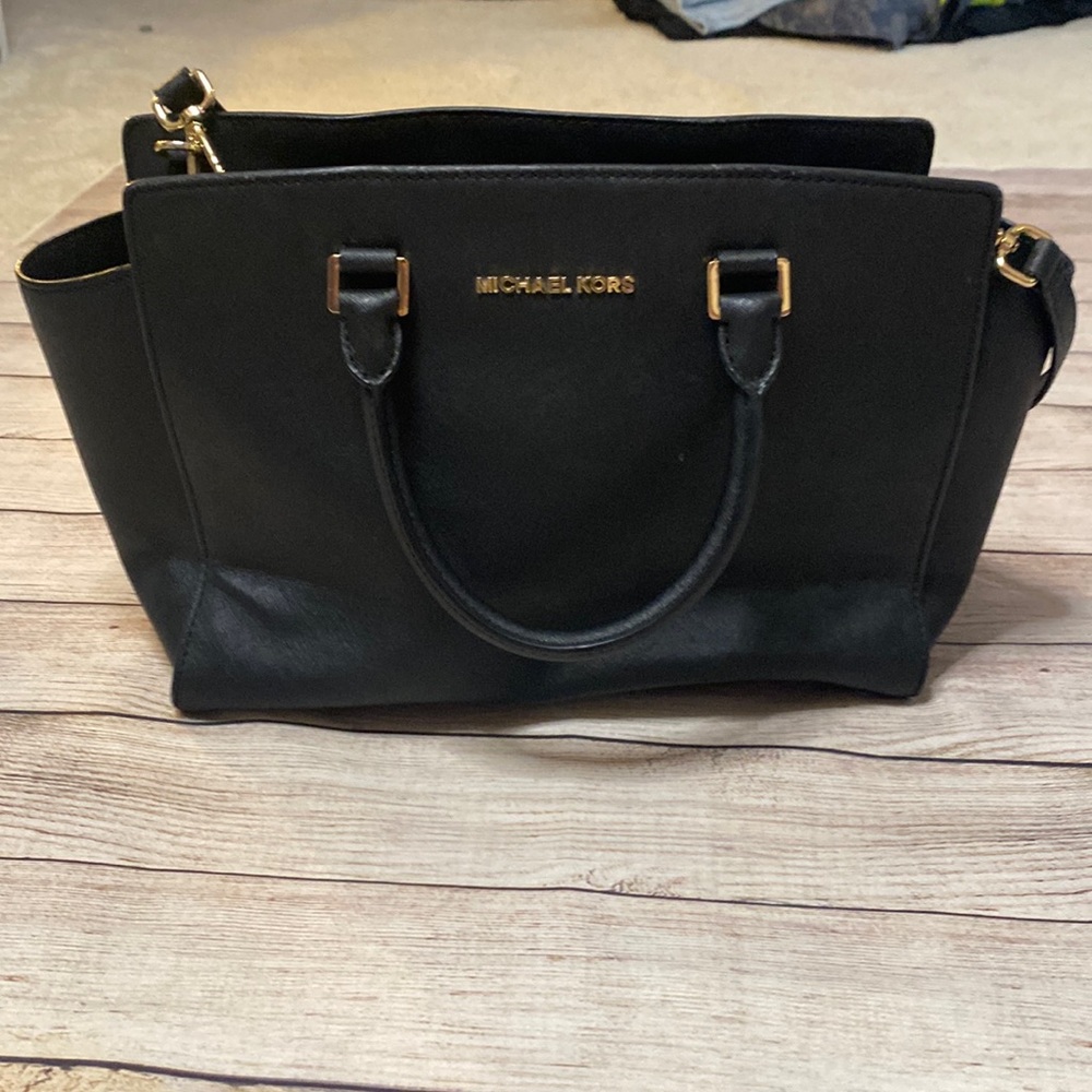 Michael Kors Saffiano Leather Tote Bag
